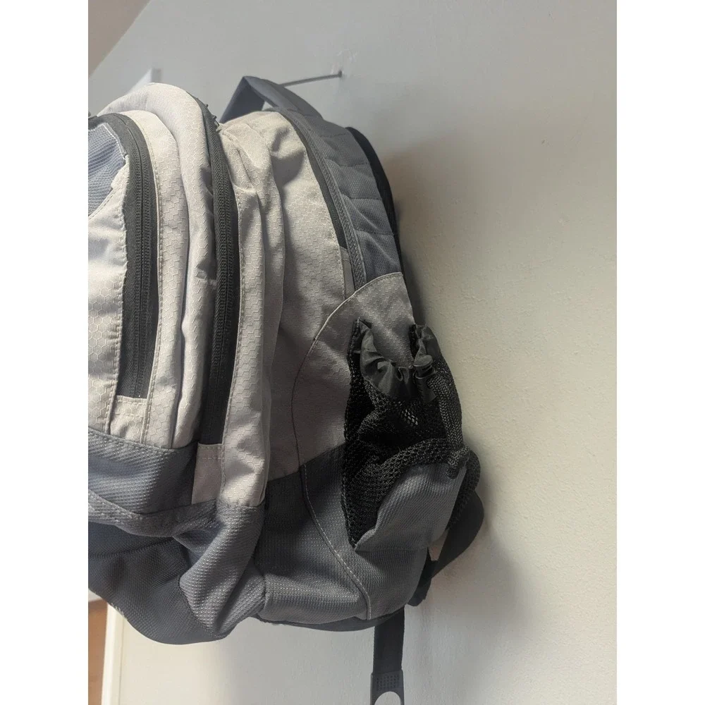 Vintage RootsTech Conference Backpack Novell Promo Gray Laptop Travel Daypack